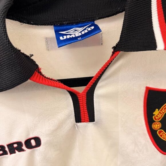 Vintage 1994-96 Manchester United Away Jersey Medium - Picture 3 of 4